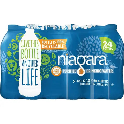 Niagara Purified Water  |  16.9 oz. (Case)