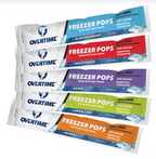 OVERTIME Electrolyte Freezer Popsicles (Made with Real Sugar)  |  150 - 3 oz Pops, 5 Assorted Flavors